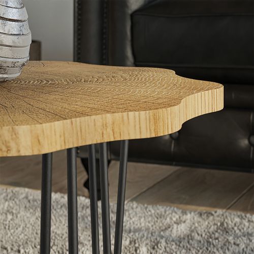 Table Basse Ringo 57942 Chêne 60x60cm