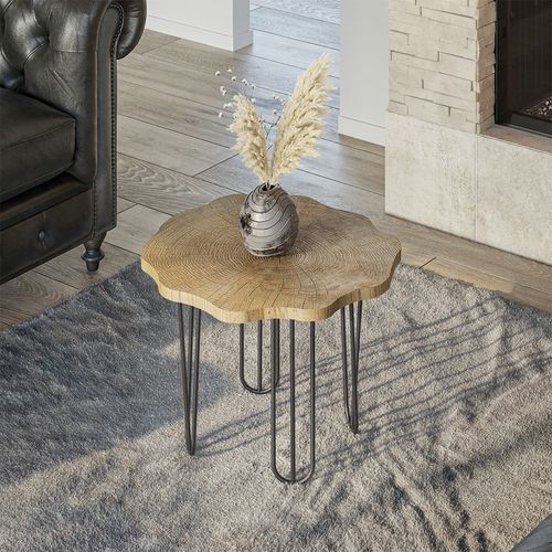 Table Basse Ringo 57942 Chêne 60x60cm