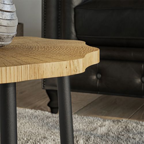 Table Basse Ringo 57946 Chêne 50x50cm