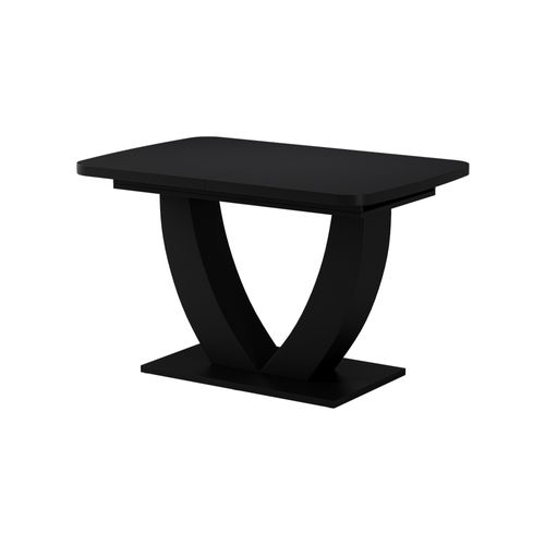 Table De Salle à Manger Fenaro 58034 Noir 120x80cm Extensible