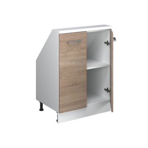 Meuble Sous Pente R-line 58050 Sonoma 60cm Avec 2 Portes