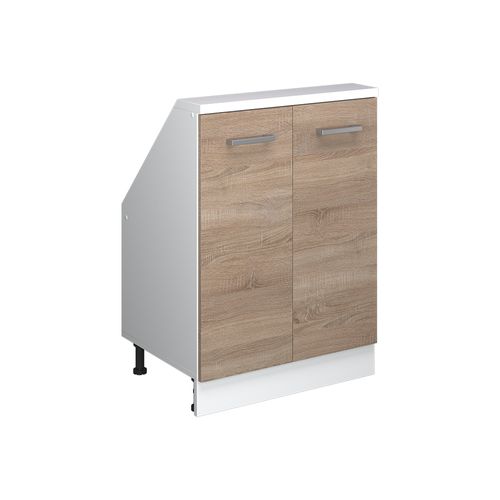 Meuble Sous Pente R-line 58050 Sonoma 60cm Avec 2 Portes