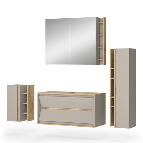 Meubles Bain Edelin 58294 Cachemire 4 Pièces