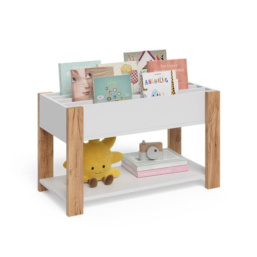 Étagère Pour Enfants Malia 58377 Blanc/artisan 80x46cm