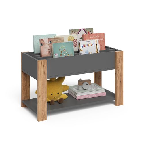 Étagère Pour Enfants Malia 58378 Gris/artisan 80x46cm