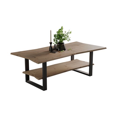 Table Basse Yan 58395 Artisan 120x60cm , Avec Stockage