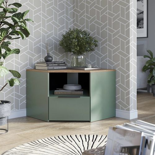 Meuble TV Wido 58469 Vert 68x50cm