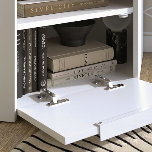 Meuble-paroi Wido 58546 Blanc/sonoma 2 Pièces