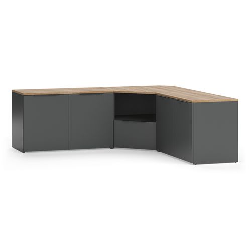 Meuble-paroi Wido 58548 Anthracite/sonoma 3 Parties