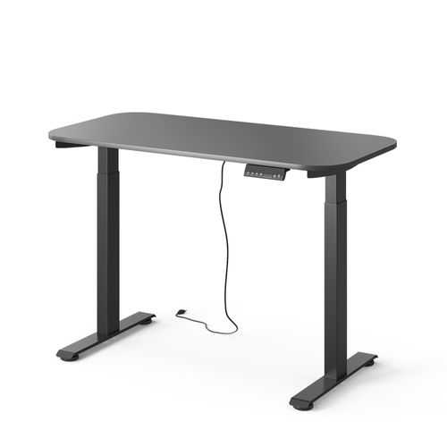 Bureau Elevate 58662 Noir/anthracite 120x60cm 2 Moteurs