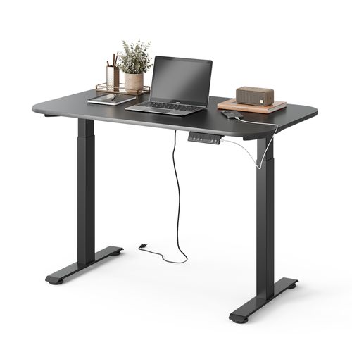 Bureau Elevate 58663 Noir/anthracite 120x70cm 2 Moteurs