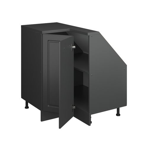 Meuble De Cuisine Dangle Pour Combles R-line 59089 Anthracite Campagne 75.6cm Avec 1 Porte