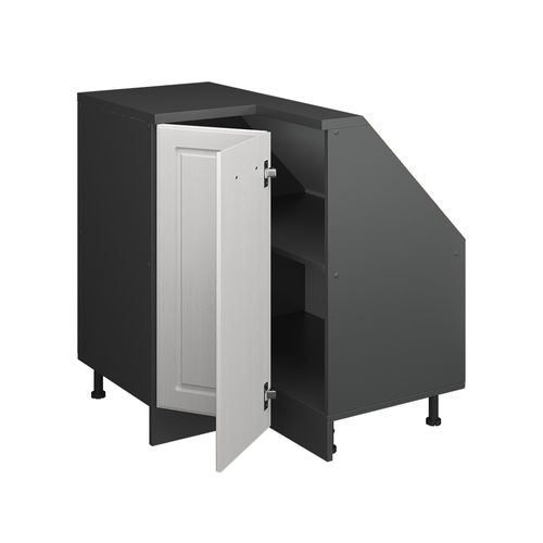 Meuble De Cuisine Dangle Pour Combles R-line 59100 Blanc Campagne 75.6cm Avec 1 Porte