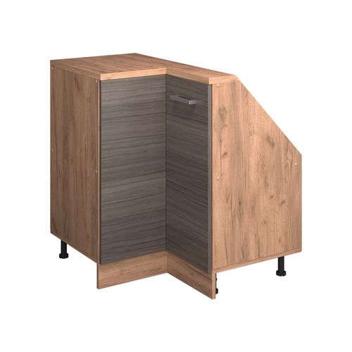 Meuble De Cuisine Dangle Pour Combles R-line 59105 Gris Noble 75.6cm Avec 1 Porte