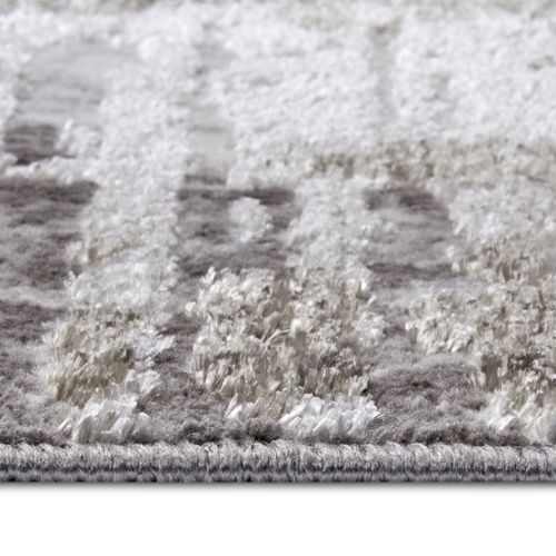 Tapis Moderne Abstrait Studio Crème Gris 160x235cm