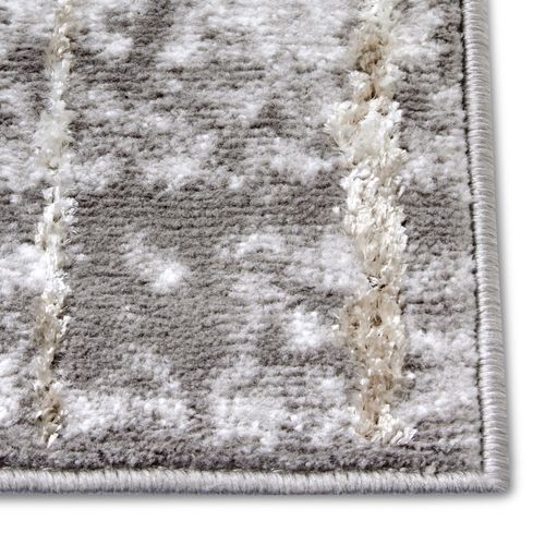 Tapis Moderne Abstrait Studio Crème Gris 200x280cm