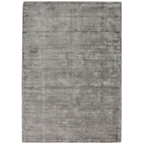 Tapis Brillant En Viscose Star 170x240 Cm - Gris