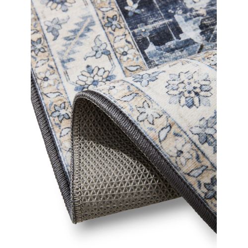 Tapis Lavable George Bleu 240x340 Cm