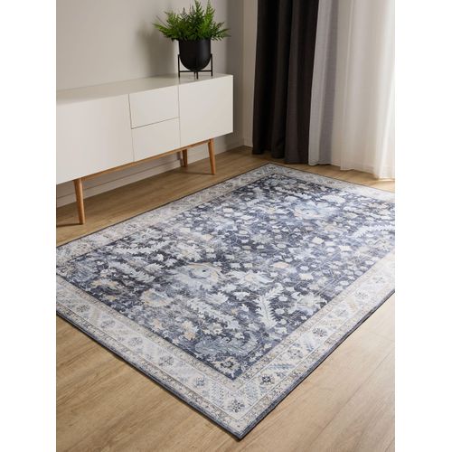 Tapis Lavable George Bleu 240x340 Cm