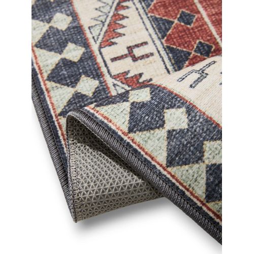 Tapis Lavable George Multicolore/bleu 160x230 Cm