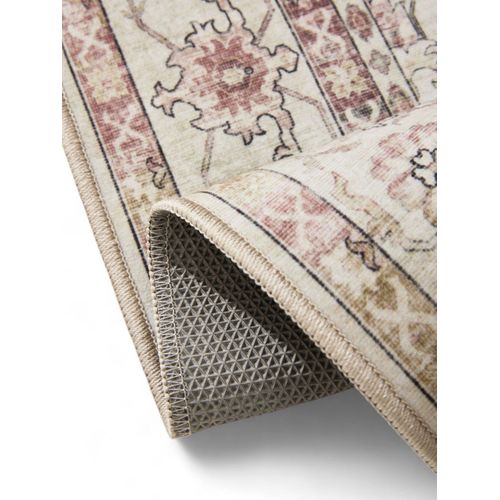 Tapis Lavable George Rose/beige 160x230 Cm