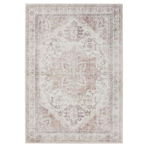 Tapis Lavable George Rose/beige 160x230 Cm