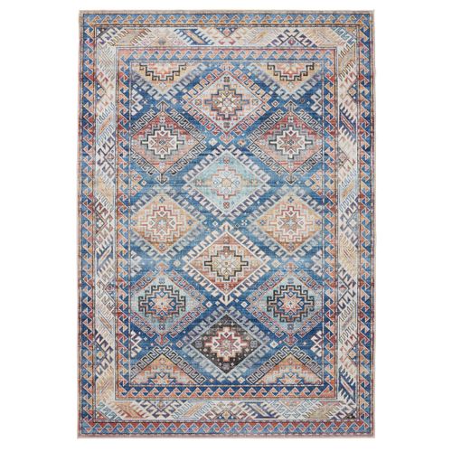 Tapis Lavable George Bleu 160x230 Cm