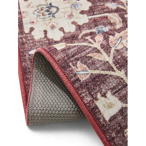 Tapis Lavable George Bordeaux 240x340 Cm