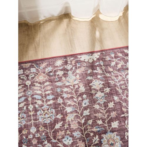 Tapis Lavable George Bordeaux 240x340 Cm