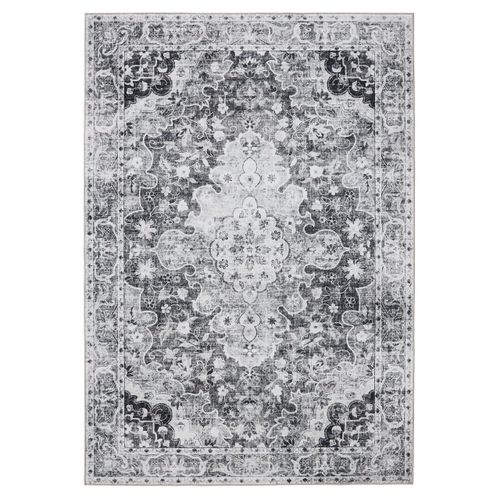 Tapis Lavable George Anthracite 120x170 Cm