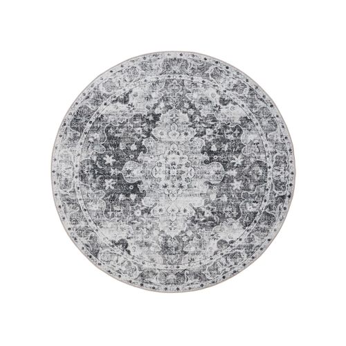 Tapis Lavable George Anthracite Ø 160 Cm