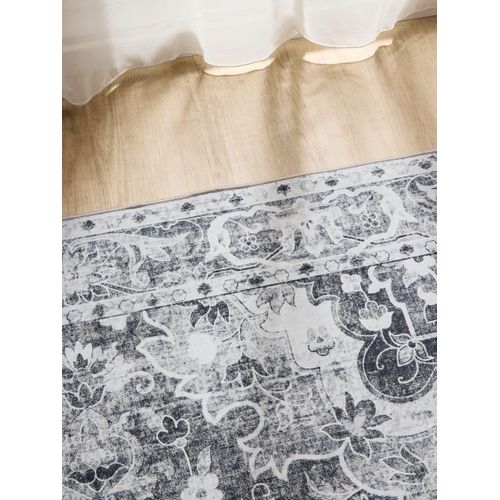 Tapis Lavable George Anthracite 80x150 Cm