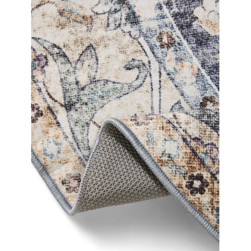 Tapis Lavable George Bleu Ø 120 Cm