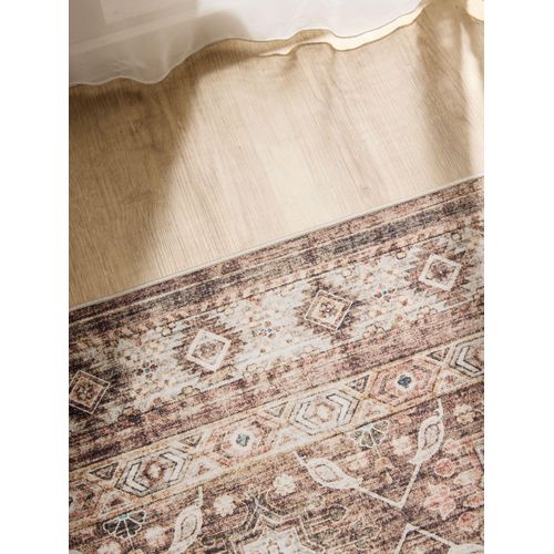Tapis Lavable George Marron 160x230 Cm