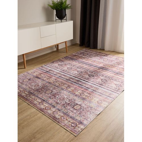 Tapis Lavable George Multicolore/fuchsia 200x300 Cm