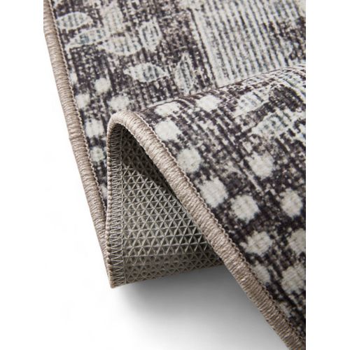 Tapis Lavable George Noir/gris 240x340 Cm