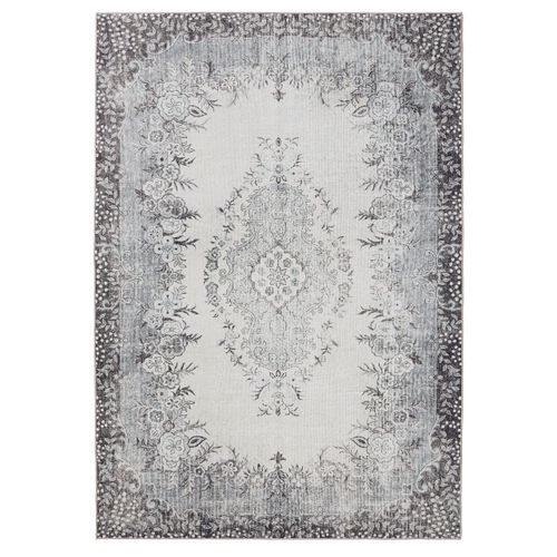 Tapis Lavable George Noir/gris 240x340 Cm
