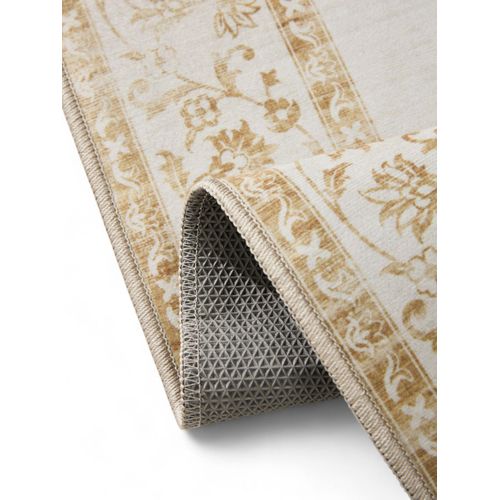 Tapis Lavable George Crème/jaune 300x400 Cm