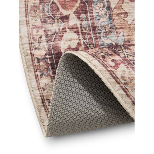 Tapis Lavable George Multicolore/fuchsia Ø 160 Cm