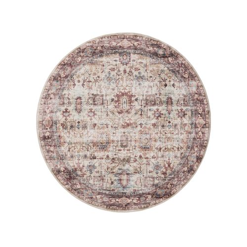 Tapis Lavable George Multicolore/fuchsia Ø 160 Cm