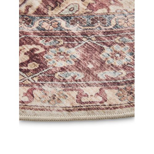 Tapis Lavable George Multicolore/fuchsia Ø 160 Cm