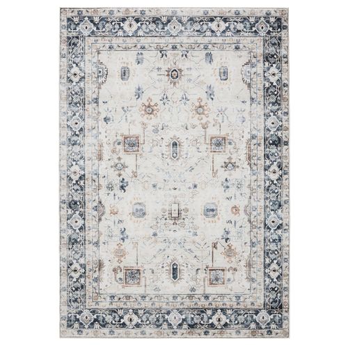 Tapis Lavable George Crème/gris 120x170 Cm