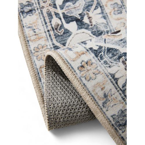 Tapis Lavable George Crème/gris 300x400 Cm