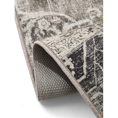 Tapis Lavable George Gris 240x340 Cm