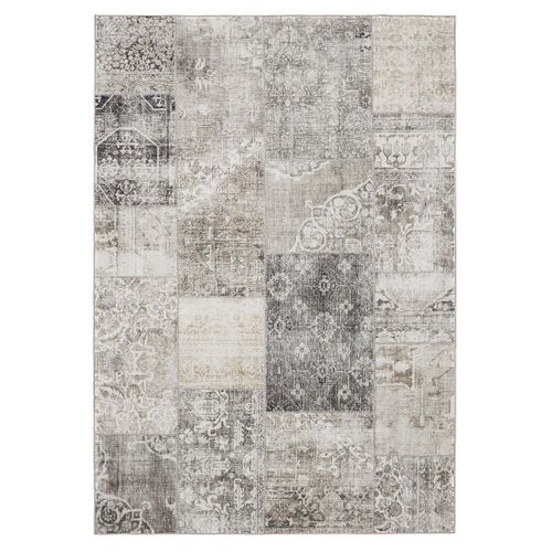 Tapis Lavable George Gris 240x340 Cm