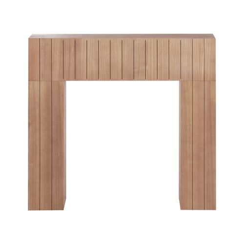 Habillage De Cheminée Bunbury Marron Clair