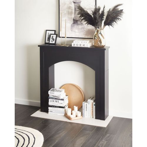 Habillage De Cheminée Busselton Noir