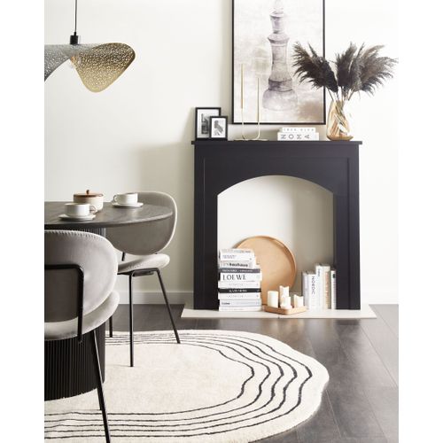 Habillage De Cheminée Busselton Noir