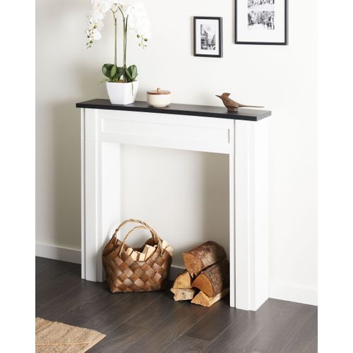 Habillage De Cheminée Baudin Blanc