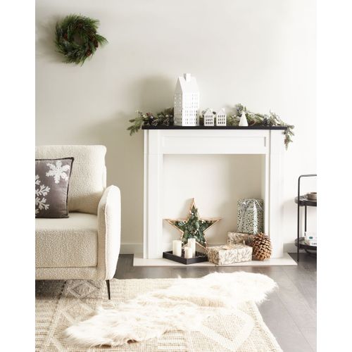 Habillage De Cheminée Baudin Blanc